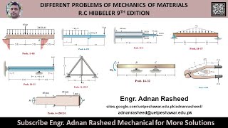 StepbyStep Solutions to Mechanics of Materials Problems  Mechanics of materials rc Hibbeler [upl. by Dickerson]