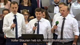 Chor  Voller Staunen heb ich meine Blicke empor [upl. by Storz848]