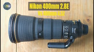 Nikon 400 28E Vs 400 45Z [upl. by Atinid]