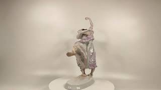 HERENDI BÁJOS TÁNCOLÓ CIGÁNY LÁNY KÉZZEL FESTETT PORCELÁN FIGURA HIBÁTLAN P140 [upl. by Infield]