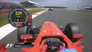 FERNANDO ALONSO vs LEWIS HAMILTON  Silverstone 2012 [upl. by Lain879]