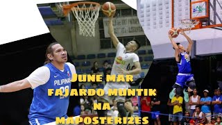 PBA JOREY NAPOLES DUNKS  JUNE MAR FAJARDO MUNTIK NA MAPOSTERIZES [upl. by Sylirama276]