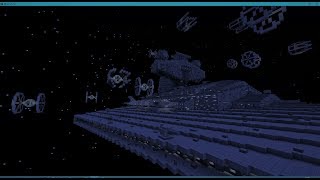 Minecraft Stardestroyer Own interpretation interiorparts exterior  modifications [upl. by Helene957]