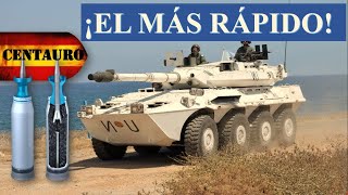 El BLINDADO Centauro de ESPAÑA e Italia [upl. by Eimorej489]