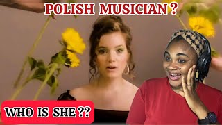 Reaction to Polish Musician  sanah  Szampan [upl. by Ordnas]