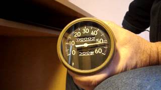 MILITARY AC SPEEDOMETER [upl. by Airdnax]