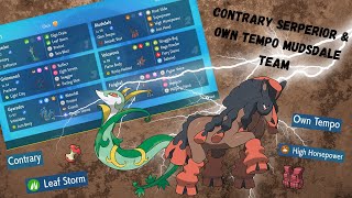 CONTRARY SERPERIOR amp OWN TEMPO MUDSDALE BOOST THEIR WAY TO VICTORY  Pokemon SV VGC Regulation H [upl. by Earvin147]