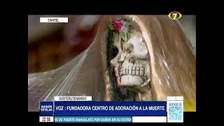 Quetzaltenango Conozca el polémico altar de la Santa Muerte [upl. by Nyroc]