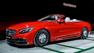 Maybach SClass S650 Cabriolet 2017 DESIGN [upl. by Nwahsak]