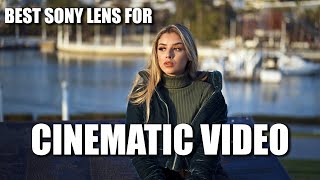 Best Cinematic Video Lens for Sony EMount  Sony Zeiss Sonnar T FE 55mm f18 ZA Lens  Review [upl. by Erdnua]