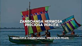 ZAMBOANGA HERMOSA KARAOKE LYRICS [upl. by Aiekan]