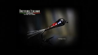 Dressing PERDIGON RQ by Dressing Italiano  Fly Tying Italy [upl. by Etan]