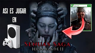 ASÍ ES JUGAR Senuas Saga Hellblade II en Xbox Series S  Modos Graficos ¿Ray Tracing [upl. by Azne]