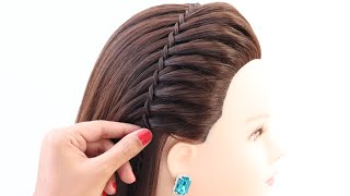 top simple hairstyles for girls  hairstyle for party  hairstyle for open hair [upl. by Gnil]