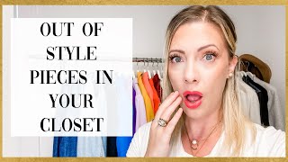 OUT OF STYLE items in your closet  Christie Ressel [upl. by Brindle56]