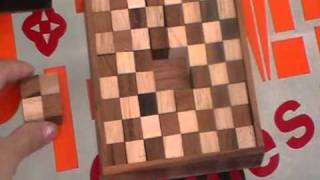 DILEMMA GAMES WOODEN PENTO PENTOMINO CHESS PUZZLE SOLUTIONS [upl. by Acinorev]