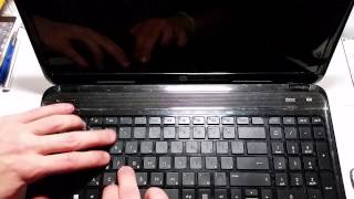 Установка клавиатуры HP Pavilion g62317sr [upl. by Aduhey667]