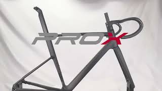 ProX Carbon Super Light Road Disc Frameset With Integrated Handlebar [upl. by Nnylyak213]