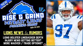 Detroit Lions Getting BETTER NEWS Daily After Brief Bye Week [upl. by Aracat]