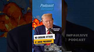 No Ukraine attack if I were President Donald Trump 😱 impaulsive donaldtrump iranwar [upl. by Renaxela444]