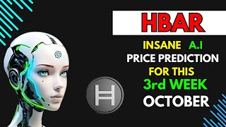 Crazy HEDERA HBAR Price Prediction for THIS WEEK by AI [upl. by Ieluuk148]