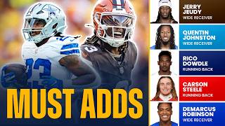 Fantasy Football Week 3 Waiver Wire Pickups  MustHave Players to Add to Your Roster 2024 [upl. by Julis]