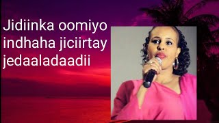 Farxiya Fiska amp heesta Naftan u jeelan lyrics [upl. by Alehc592]