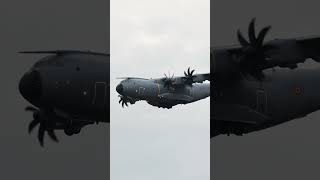 Airbus A400M  Belgian air force sanicole airshow2024 aviation [upl. by Adliw281]