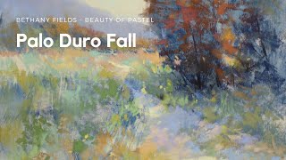 Fall in the Canyon  Landscape Pastel Painting Lesson with Bethany Fields [upl. by Noied]