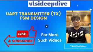 UART Transmitter FSM [upl. by Antonie]