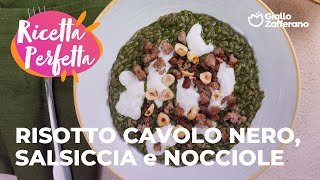 RISOTTO CAVOLO NERO SALSICCIA e NOCCIOLElautunno nel piatto🍂❤️🌰 adv [upl. by Munn]