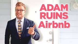 Why Your Airbnb May Be ILLEGAL  Adam Ruins Everything [upl. by Thesda]