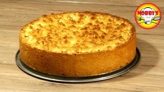 Der weltbeste Apfelkuchen mit Streusel und Vanillepudding [upl. by Anayra]