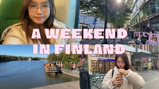 Vlog How to spend a weekend in Finland  Sally Nguyen [upl. by Nosral377]