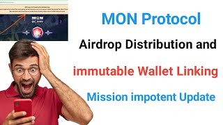 Mon Protocol immutable Wallet Linking Video  MON Token Claim Update [upl. by Ericksen]