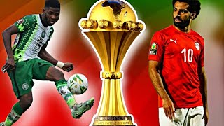 NIGERIA VS EGYPT AFCON 2022 PREVIEW SCORE PREDICTIONS  OSIMEHN  IGHALO [upl. by Joachima]