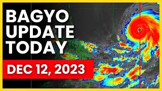 Bagyo Update Today Dec 12 2023  Typhoon update  Bagyo News  PAGASA [upl. by Sackman501]