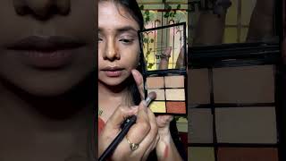 கண்மணி Vs Kathija😳2 IN 1 Look😮Traditional Vs Western Makeup Challange💄shorts makeup beautytips [upl. by Giralda248]