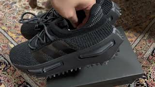 Unboxing Adidas NMD S1 IG5537 Black Carbon [upl. by Jacques489]