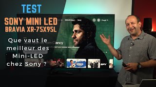 Test Sony Bravia X95L  que vaut ce TV 75 pouces MiniLED millésime 2023 [upl. by Eat]