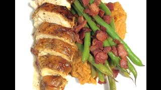 Beer Can Chicken Smash Yams amp Green Beans [upl. by Shelbi]