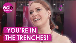 Amy Adams Gives Parenting Advice at the Nightbitch London Premiere [upl. by Gaudette]