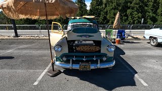 Hang Ten in this Amazing 53 Chevy Tin Woodie 😮🏁 [upl. by Sinegold701]