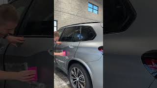 Fullbody Matte Paint Protection Film Getting installed on this Brand New X5 paintprotectionfilm [upl. by Acile772]