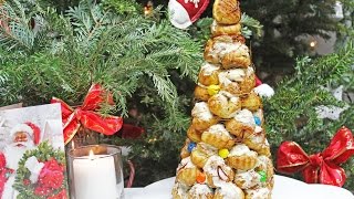 Croquembouche Cake Recipe  How to Make a Croquembouche [upl. by Lateehs]