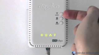 devolo dLAN 500 AV Wireless Starter Kit análise [upl. by Grissel]