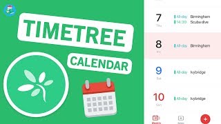 TimeTree Calendar  Full Review [upl. by Narut]