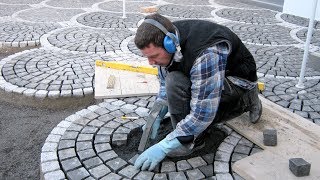 Kopfsteinpflaster Paving in the round arch [upl. by Eelloh426]