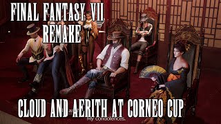 Cloud and Aerith in Corneo Cup Tournament  Final Fantasy 7 Remake in 4K  SPOILER WARNING [upl. by Foskett941]