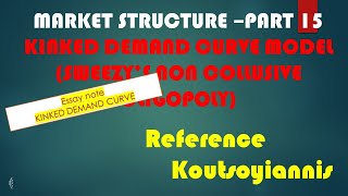 Kinked demand model  Non Collusive Oligopoly model  Sweezy  Malayalam explanation  Essay Notes [upl. by Nhguavahs]